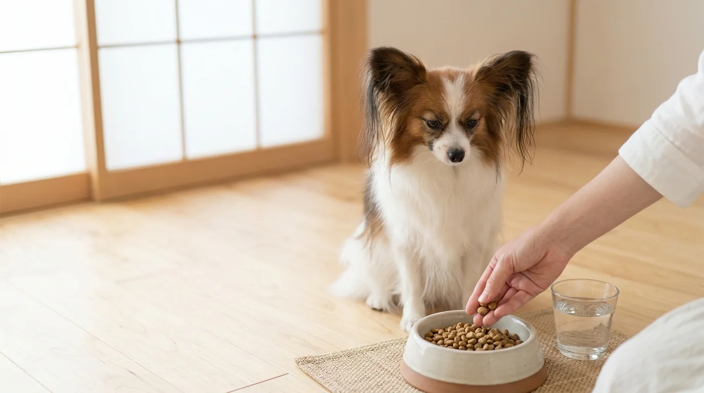 パピヨンの体質と食事で押さえたい特徴