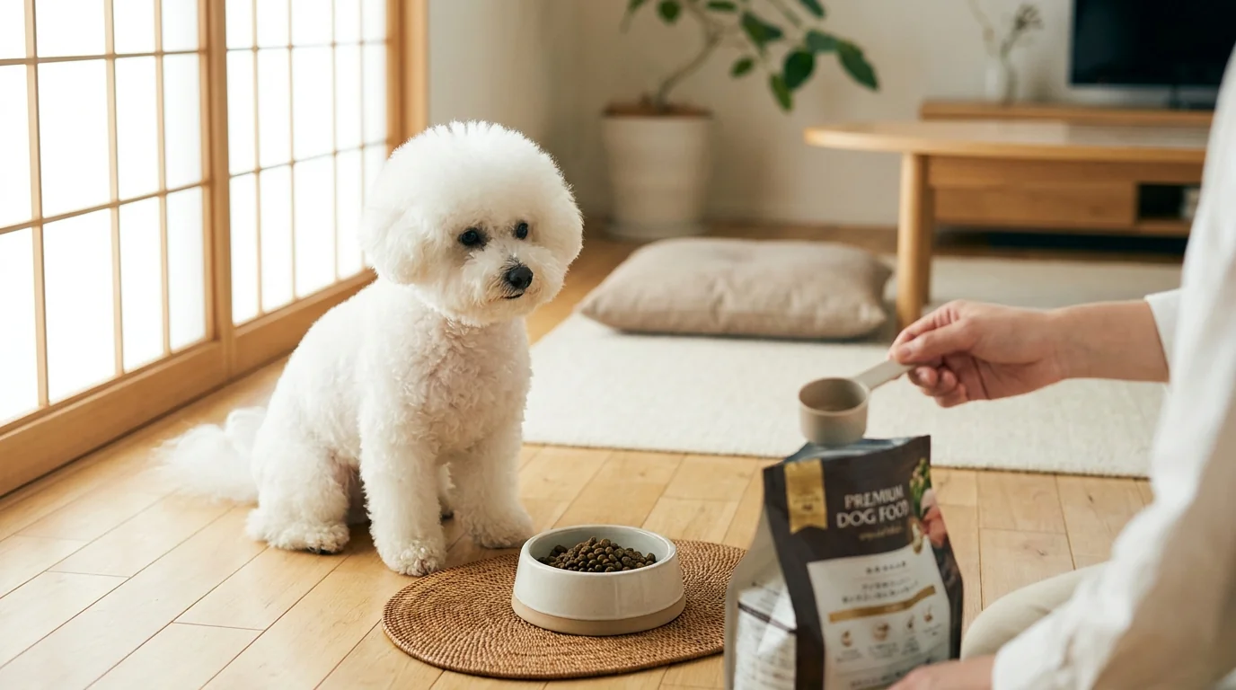 ビションフリーゼの食事で気をつけたい特徴と悩み