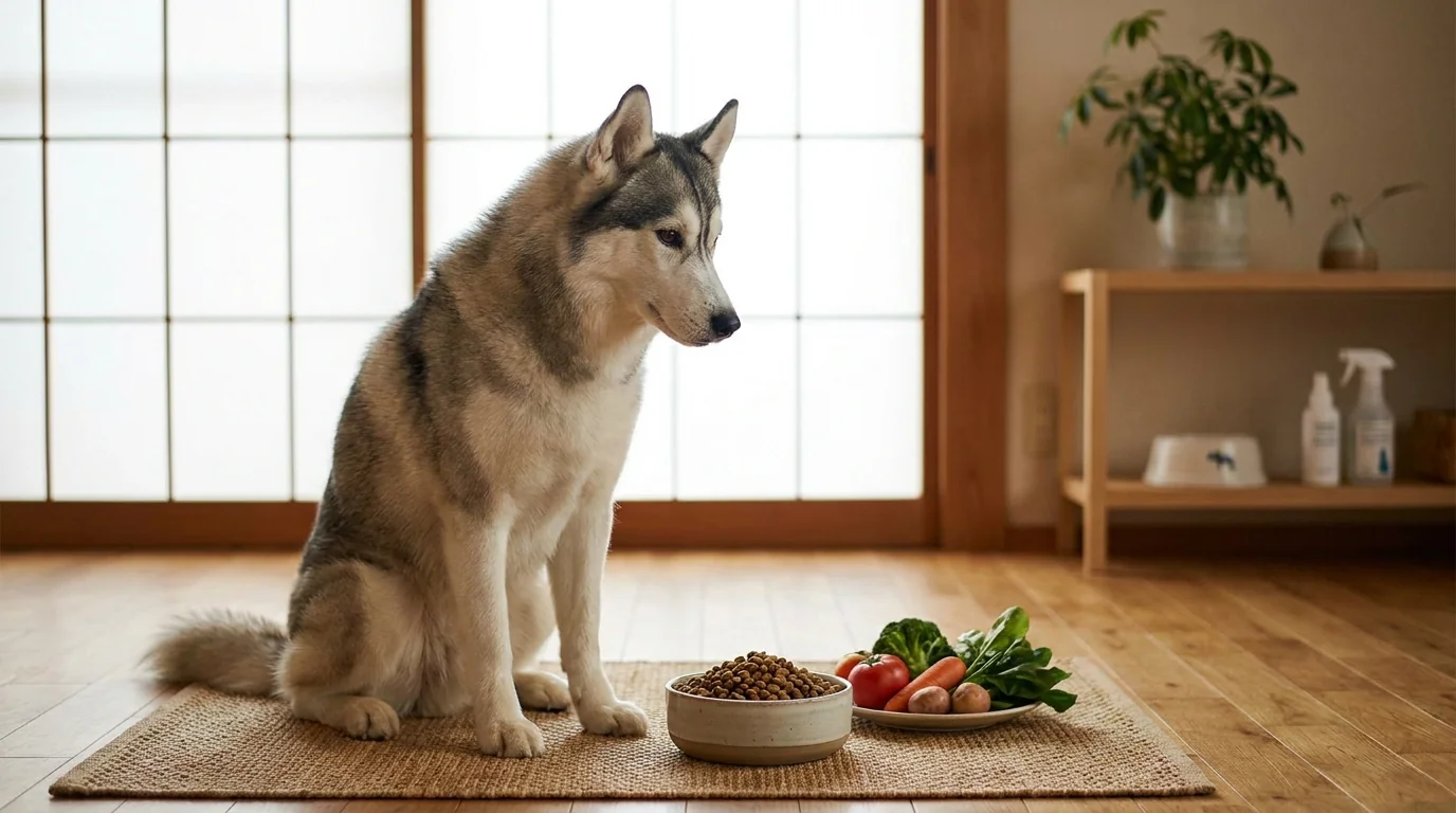 シベリアンハスキーに合うドッグフードの特徴とは