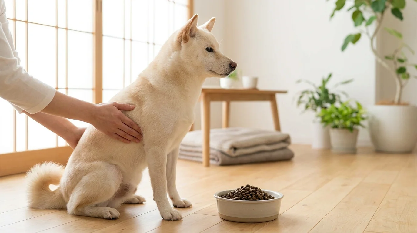 愛犬が肥満かを見極めるBCSチェック