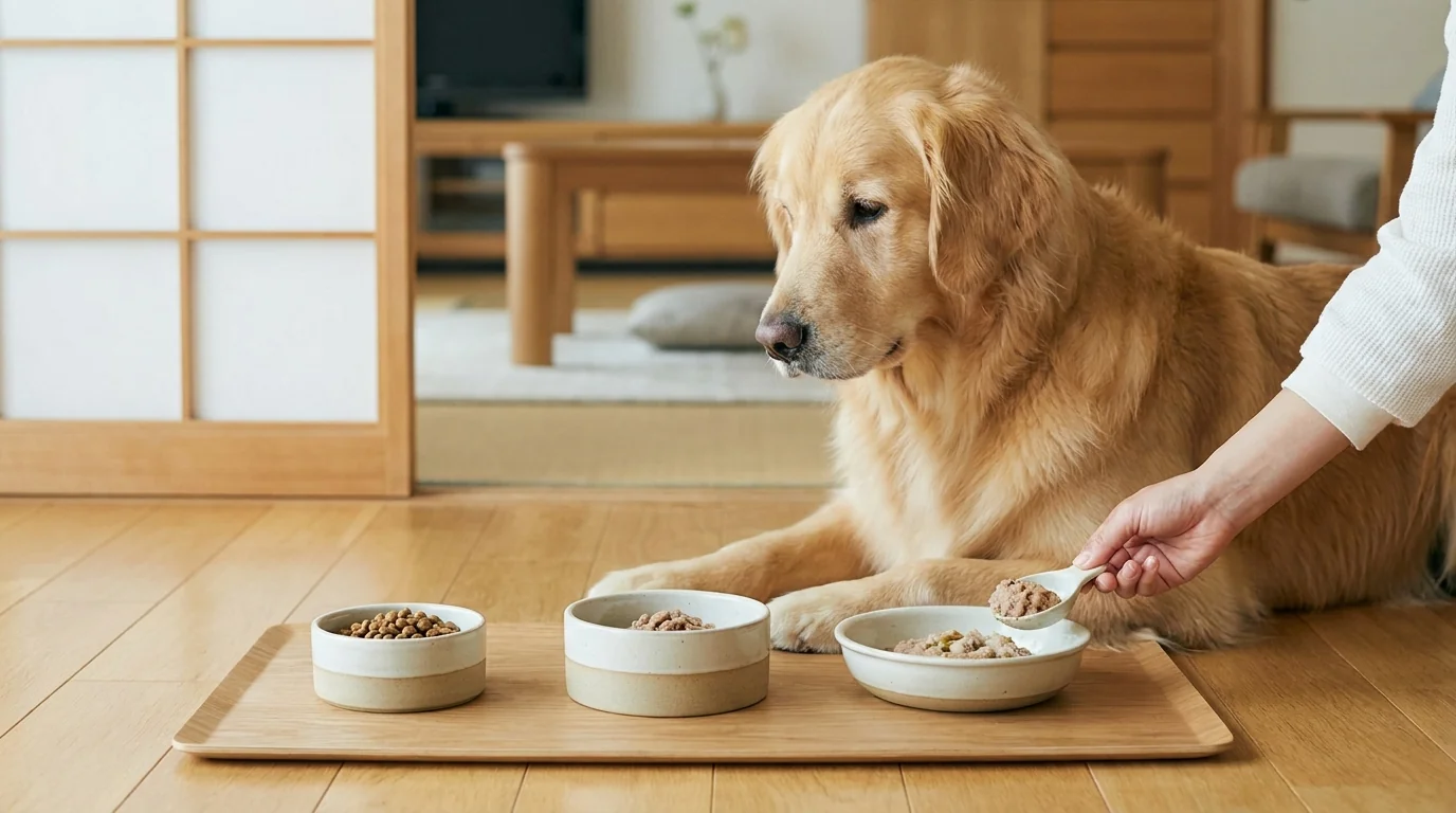 ライフステージ(子犬・成犬・シニア)に合わせて選ぶ