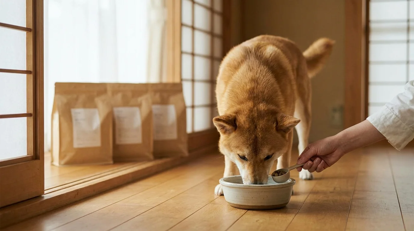 年齢(パピー・成犬・シニア)に合わせる
