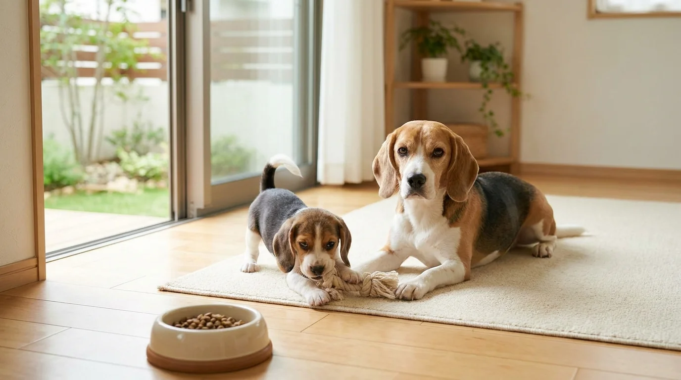 子犬期から成犬までの性格の変化