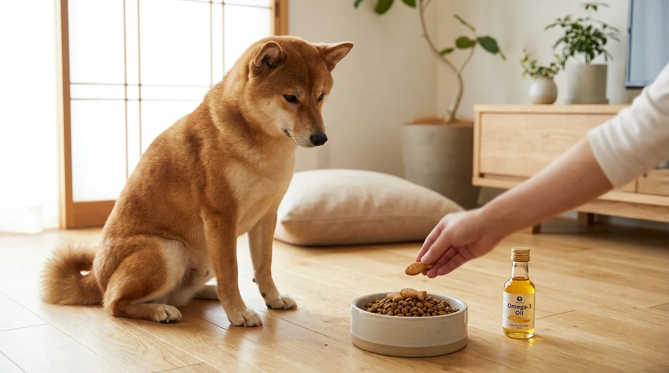 アレルギー・皮膚トラブルが気になる柴犬向け: 低アレルゲン / オメガ脂肪酸