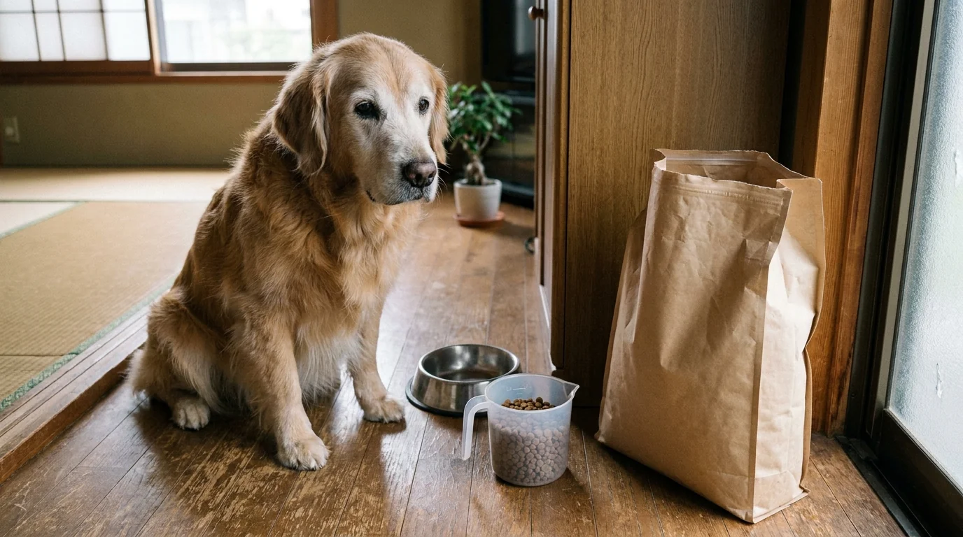 シニア犬(老犬)におすすめのドッグフード:低カロリー設計 / 消化性と関節ケア重視