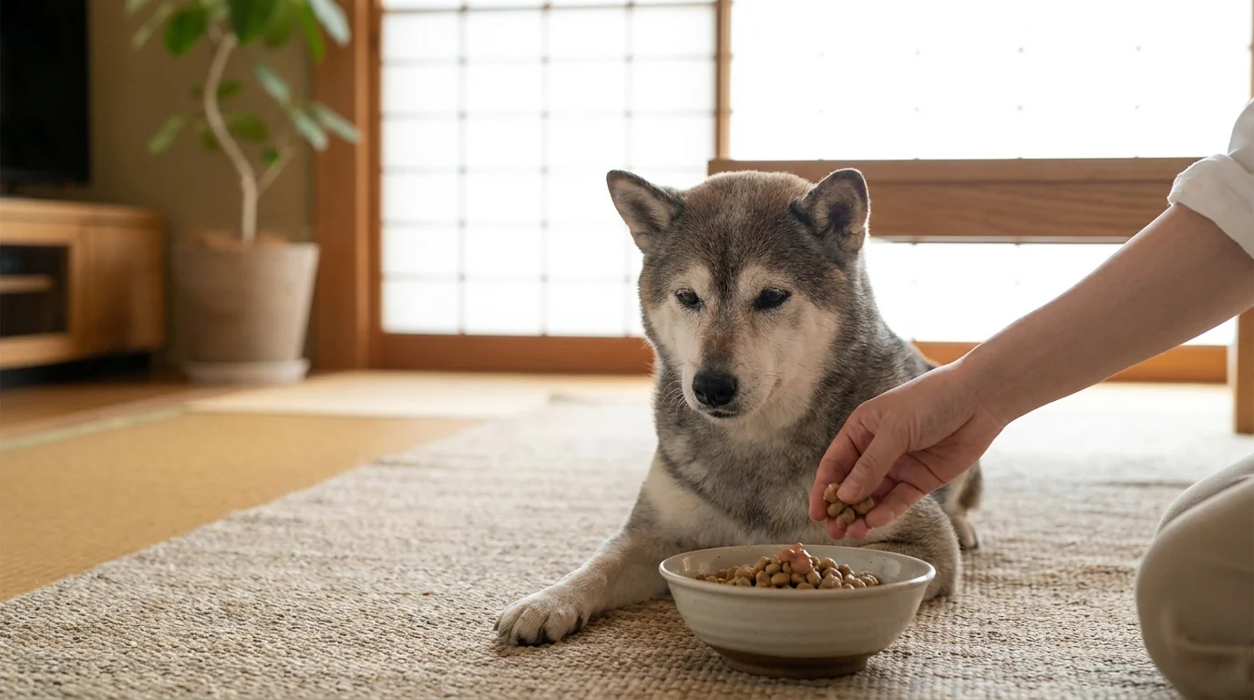 歯が弱い子向けの小粒・ふやかし対応