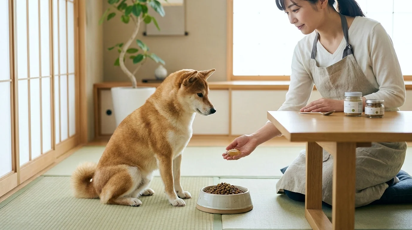 ご飯を食べない犬にフードを工夫する方法