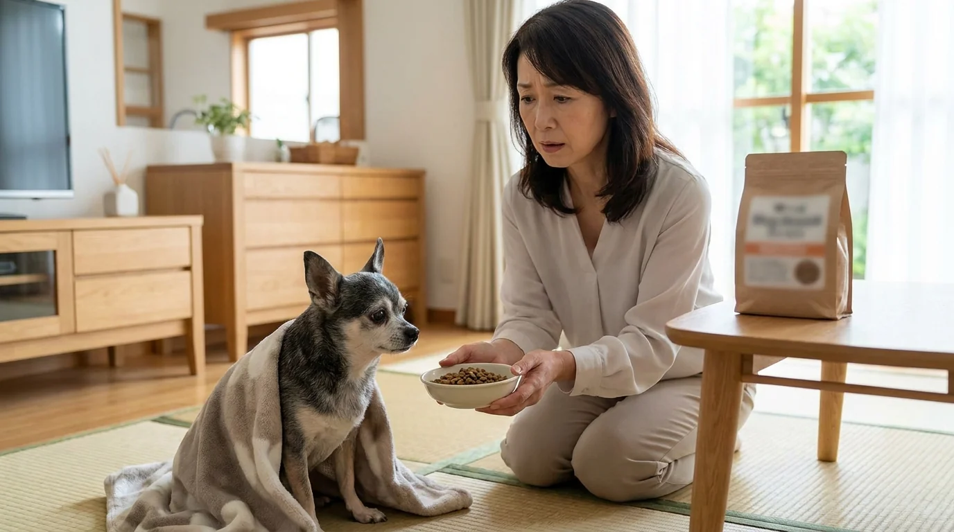 合わない可能性が高いチワワのタイプ: シニア / アレルギー体質 / 胃腸が弱い子