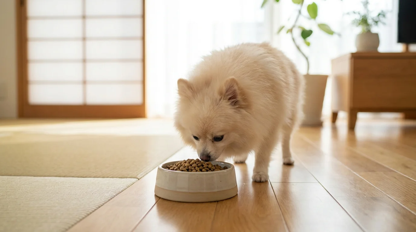 涙やけが気になるポメラニアン向けフード