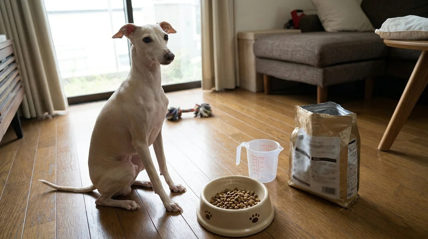 成犬の体重別ご飯の量