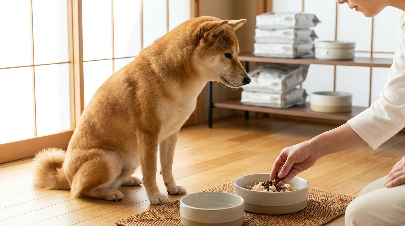 新しいフードへの切り替え方