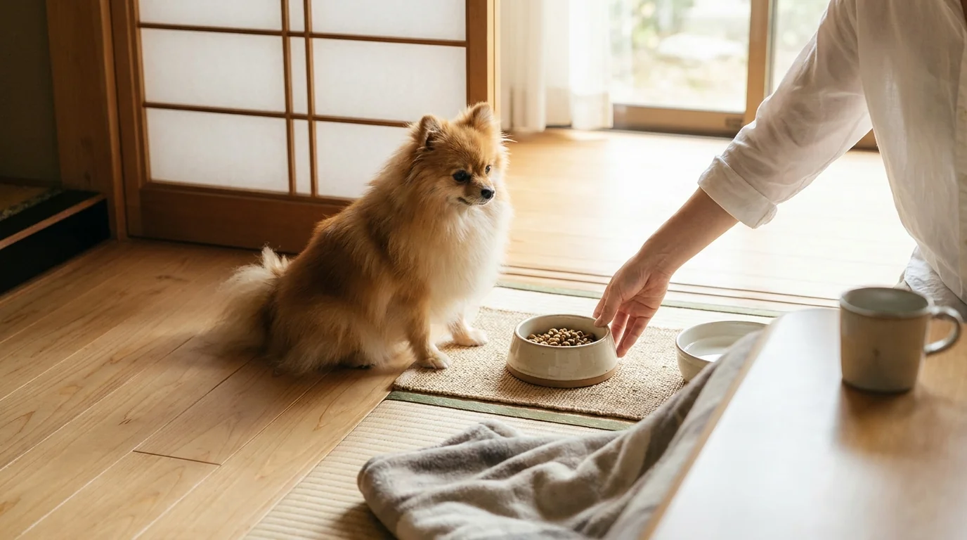 ご飯を食べないときの対処法とフード選び