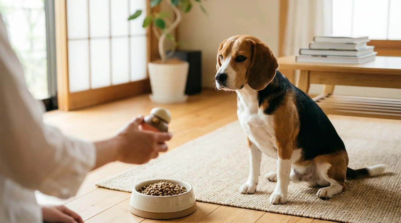 ビーグルがドッグフードを食べない時の原因と対処法