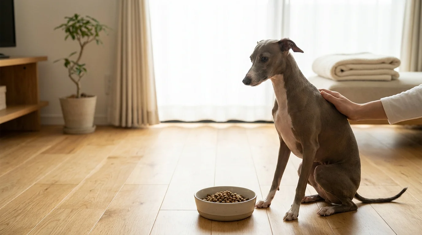 イタグレがドッグフードを食べないときの対処法