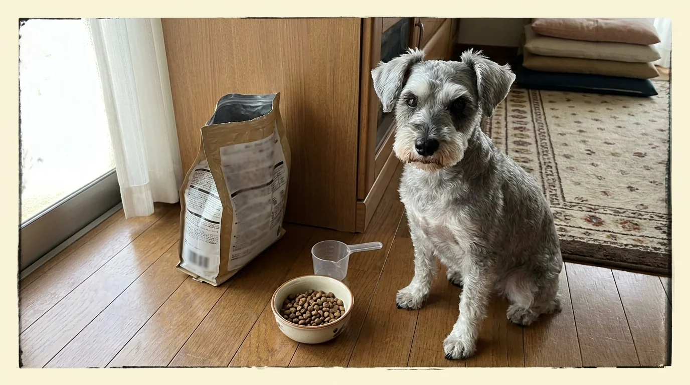 シニア犬のご飯の量と切り替え時期