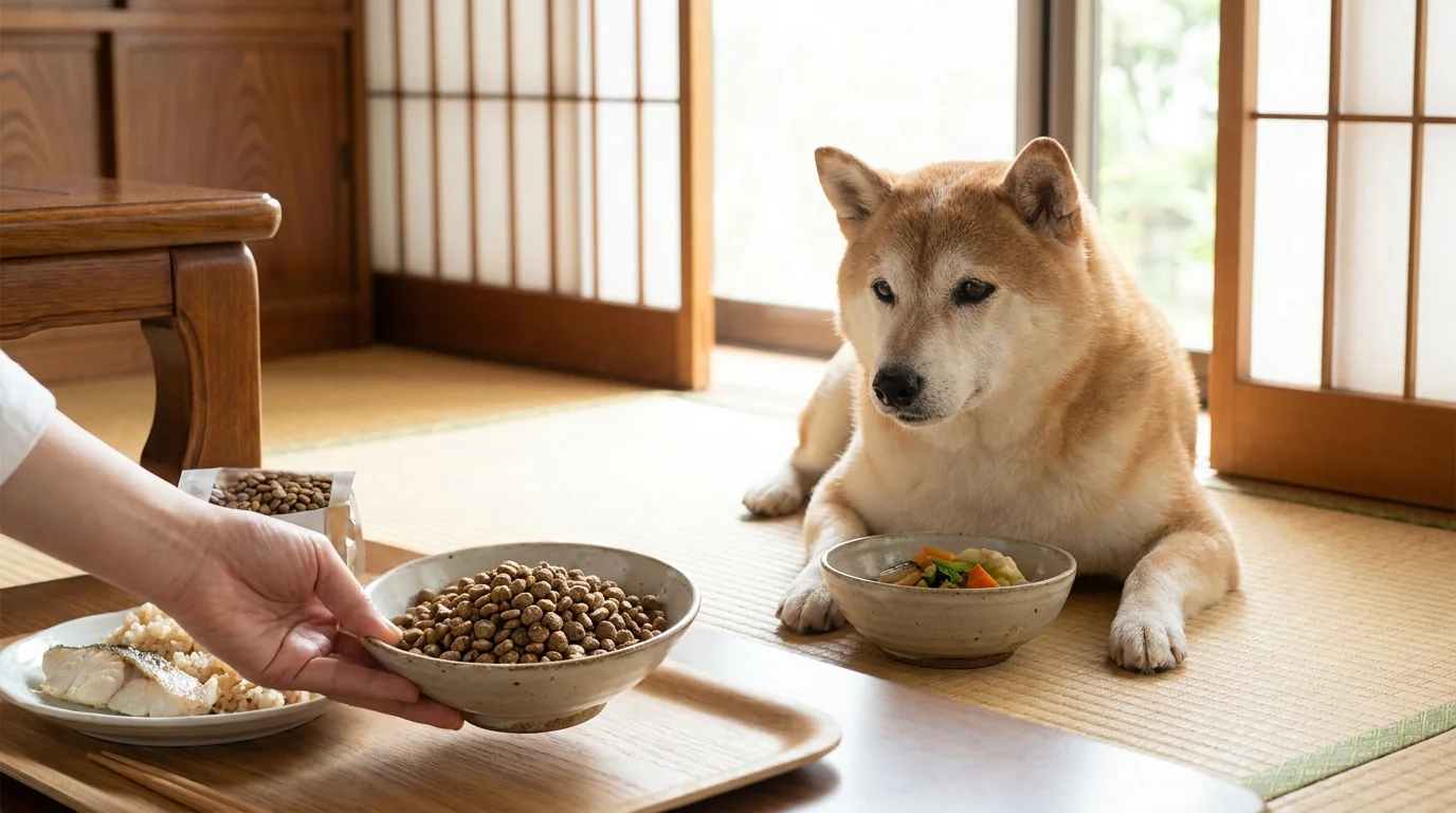 シニア犬(老犬)向けのダイエットフード: 関節サポート成分 / 消化に優しい原材料