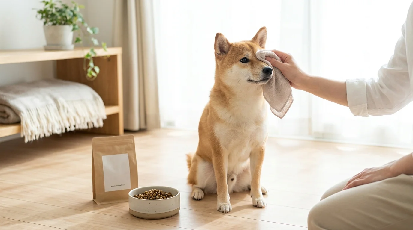 目の周りを清潔に保つ毎日のケア