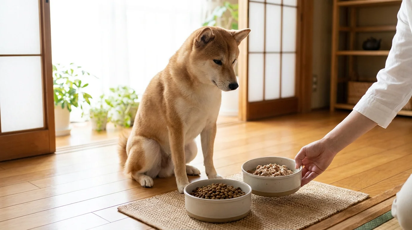 ウェットフードとドライフードはどちらがいい?