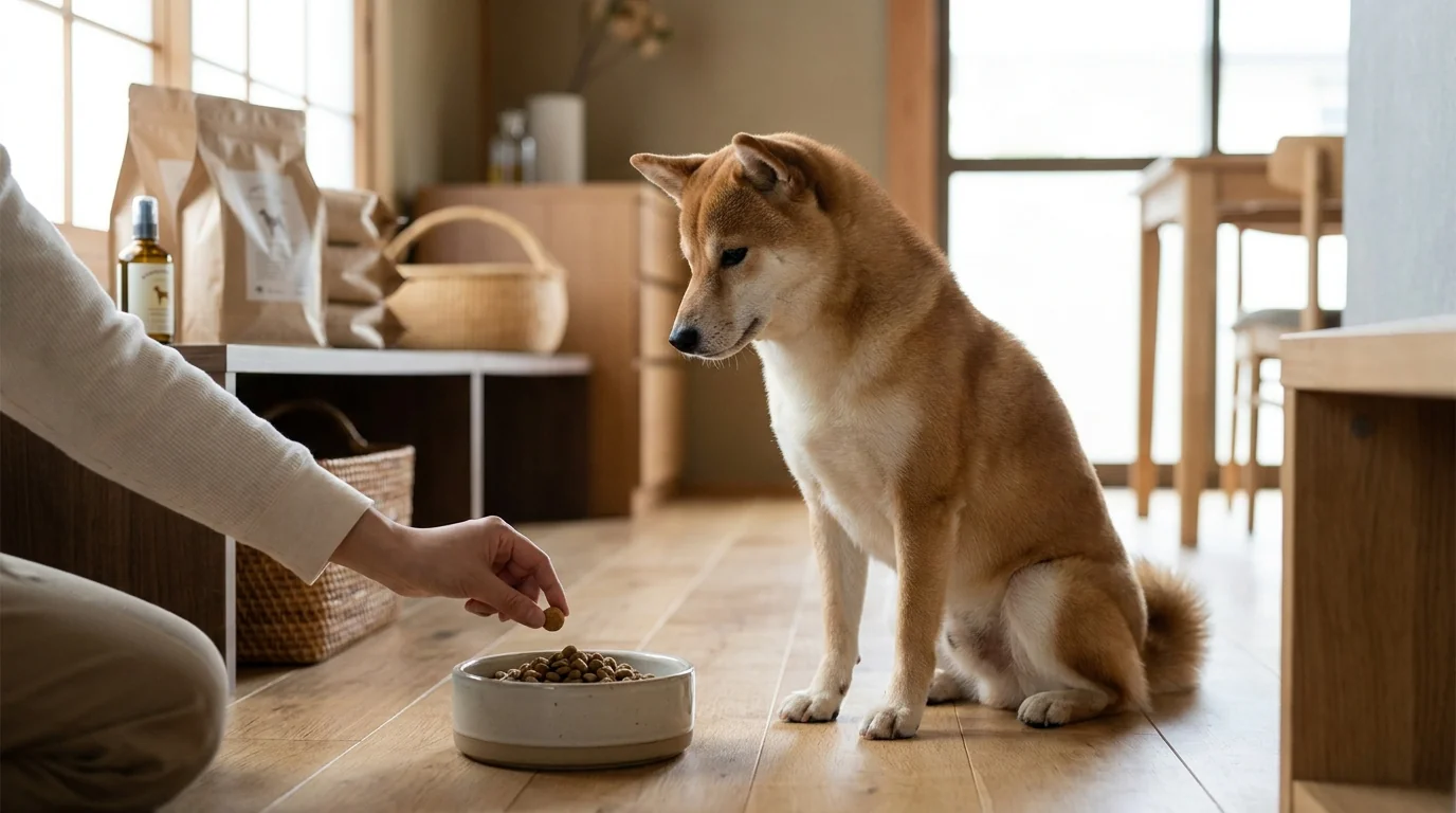 柴犬・中型犬向けのおすすめ: 皮膚被毛ケアとの両立 / アレルギー配慮