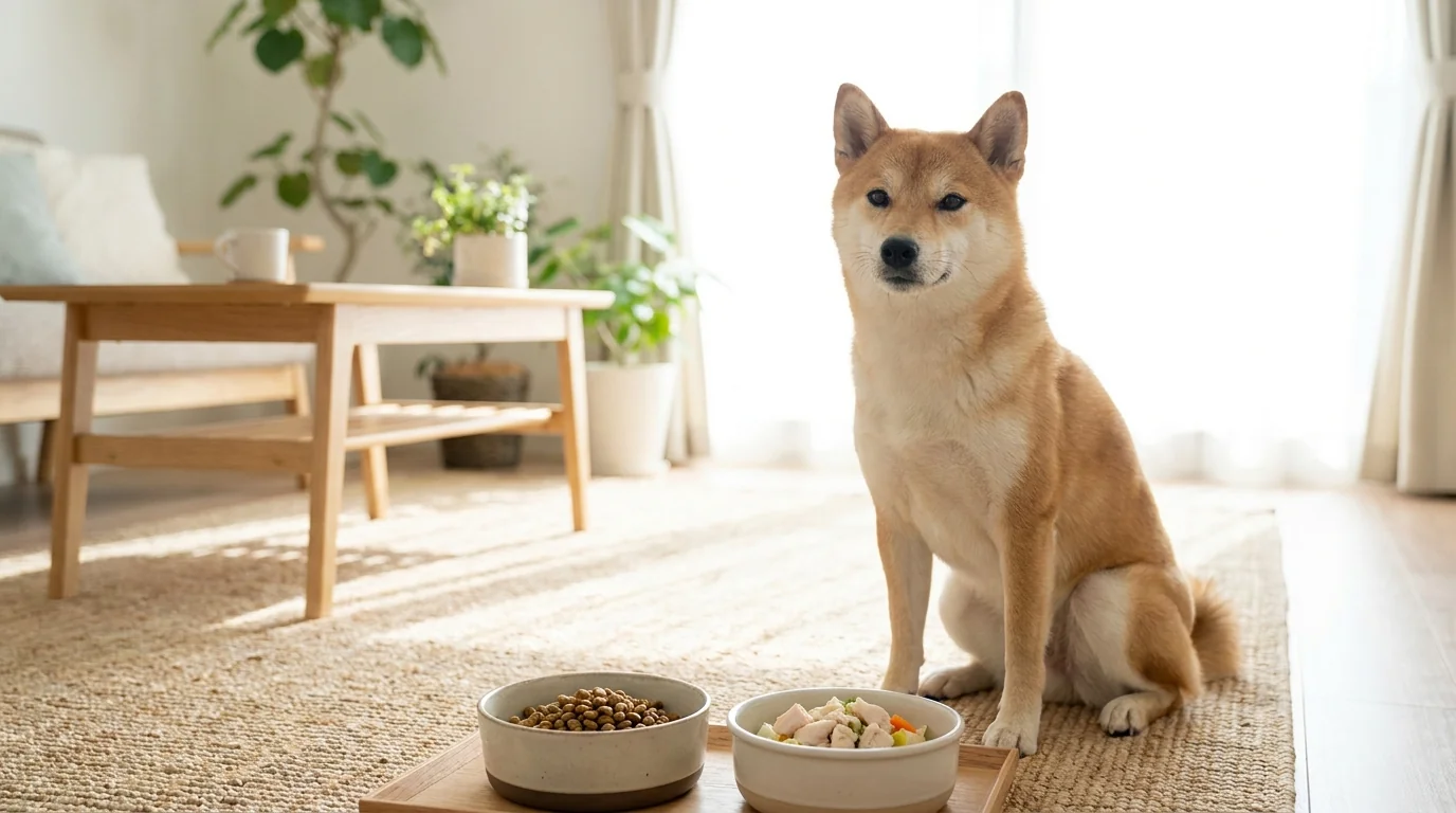 手作りごはんは安全?併用しても大丈夫?