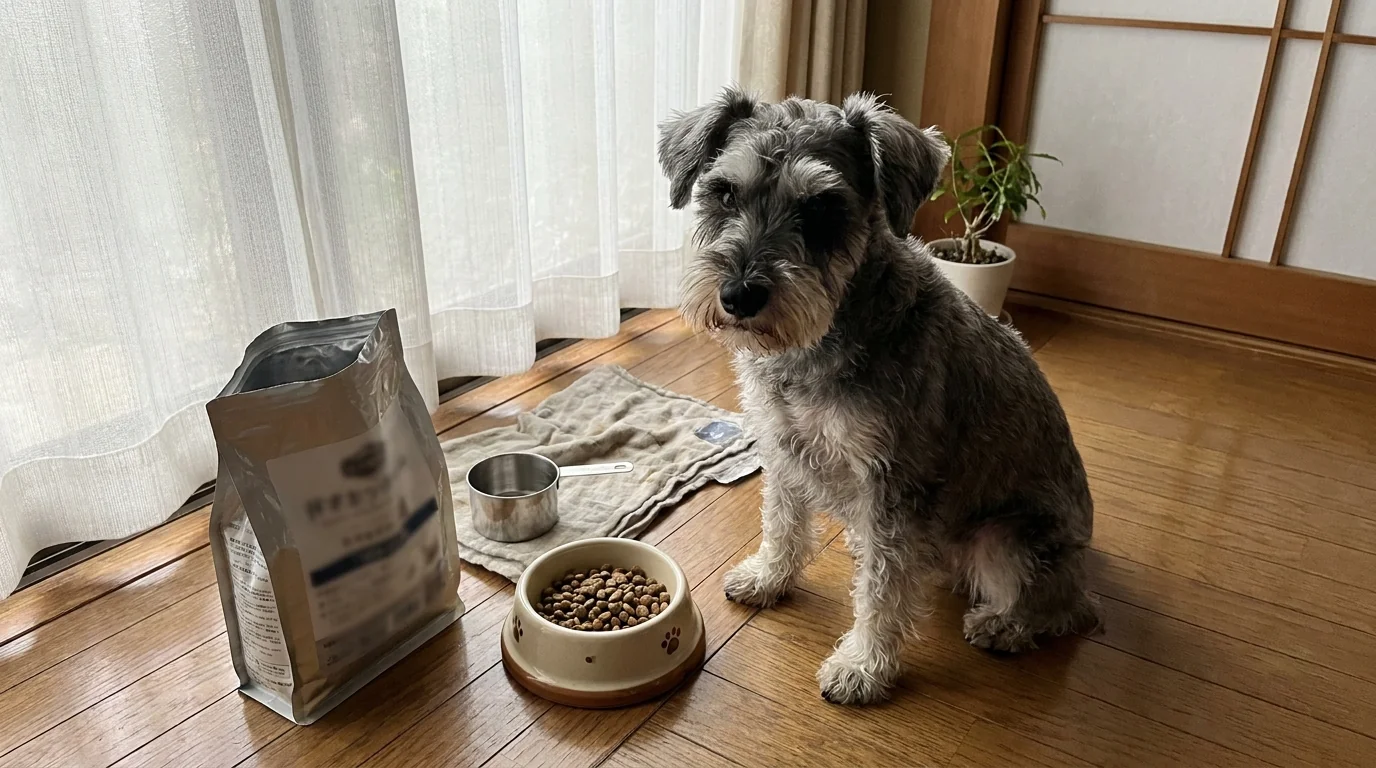 ミニチュアシュナウザーがドッグフードを食べないときの対処法