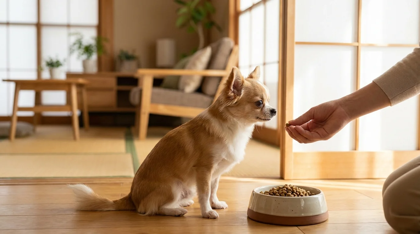 チワワがドッグフードを食べない時の原因と対処法