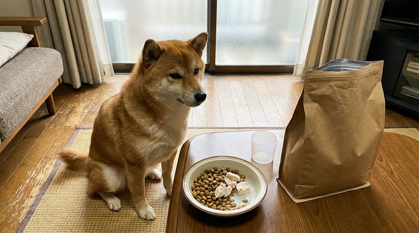 食べない時のトッピング・ふやかし対策