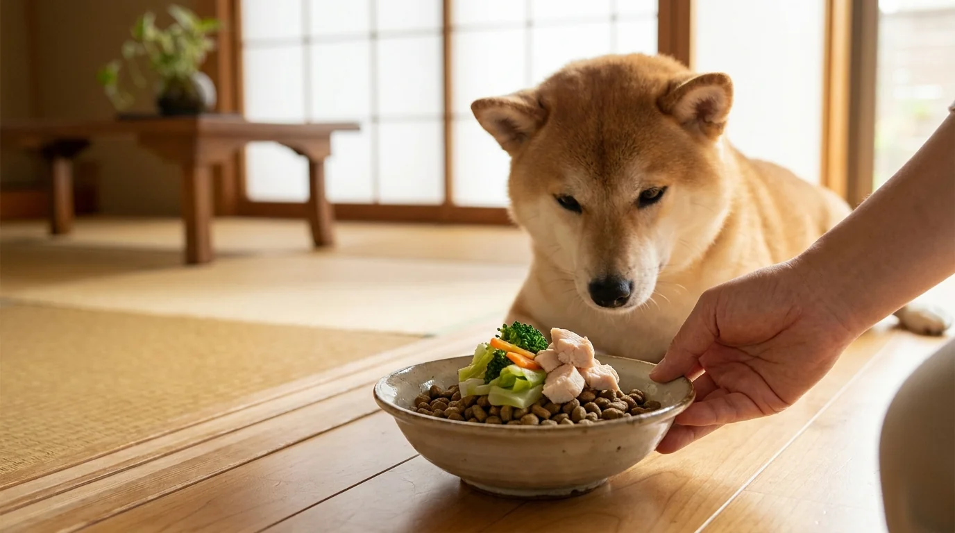 手作りごはんやトッピングは併用してOK？