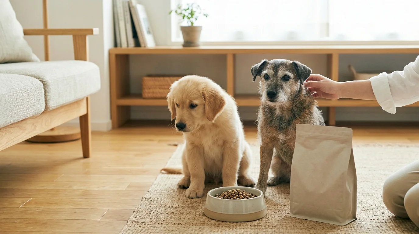 子犬やシニア犬にも与えて大丈夫?