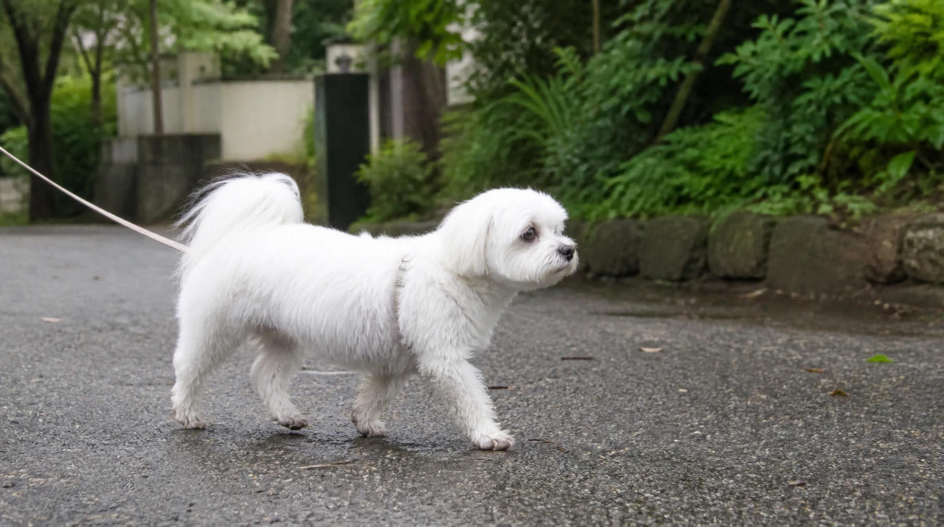 マルチーズの体型と体重の管理