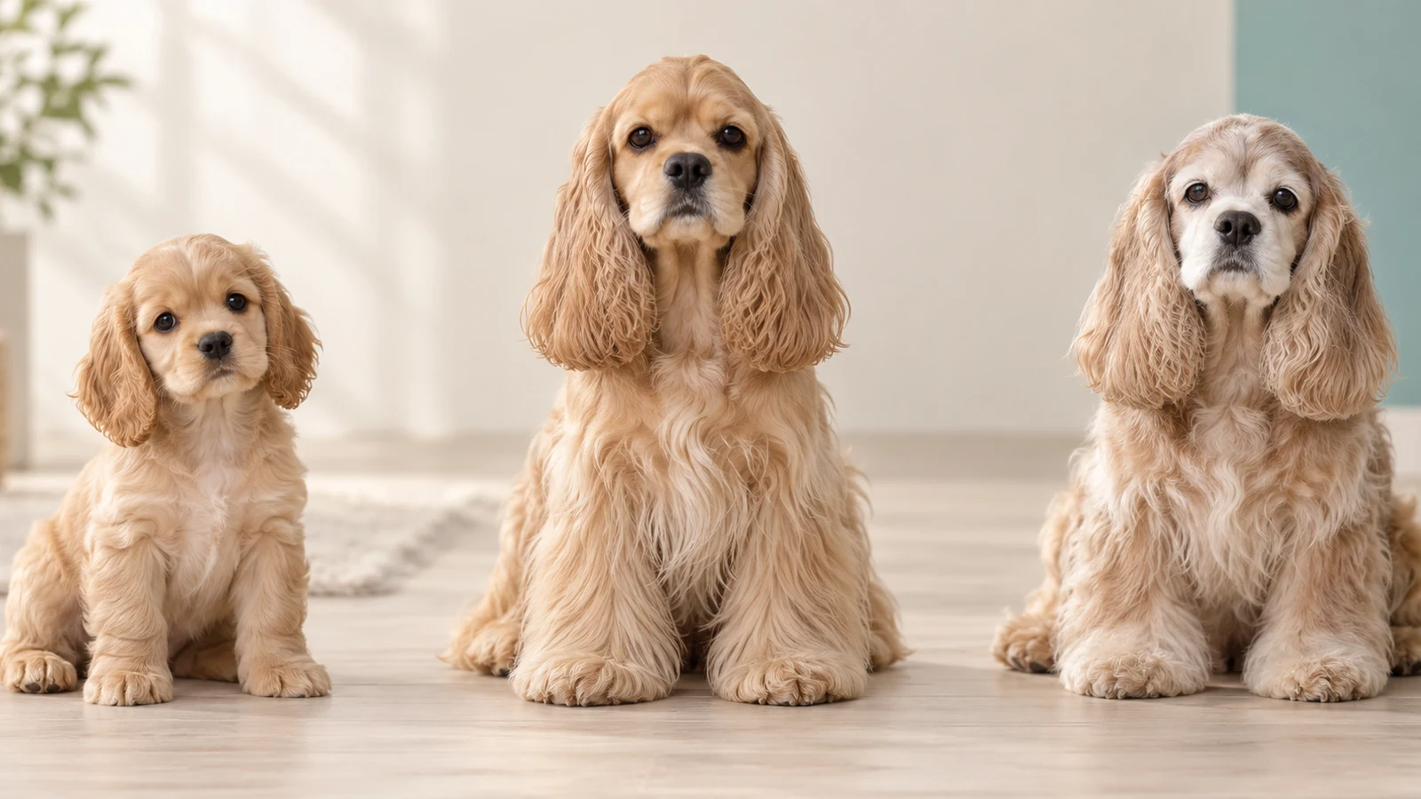 子犬・成犬・シニア犬のアメリカンコッカースパニエル