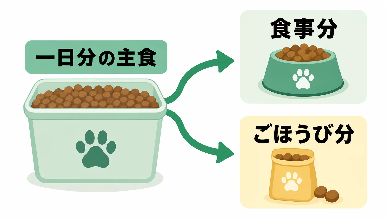 ダイエット中のコーギーに一日どれだけ、どう与える？