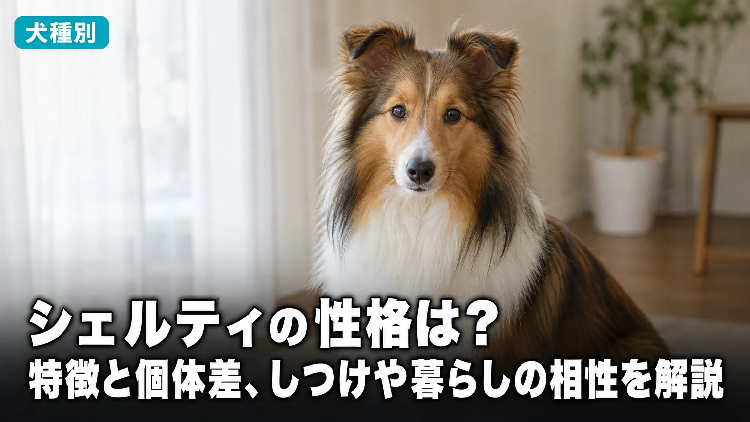 シェルティの性格は？特徴と個体差、しつけや暮らしの相性を解説